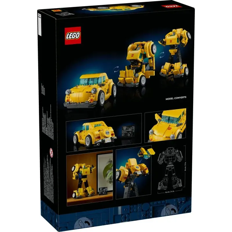 Jucarii, Copii si Bebe - Jucarii si jocuri - Seturi de constructie si cuburi - Seturi de constructie - LEGO Icons Bumblebee 10338 - Infinity.ro