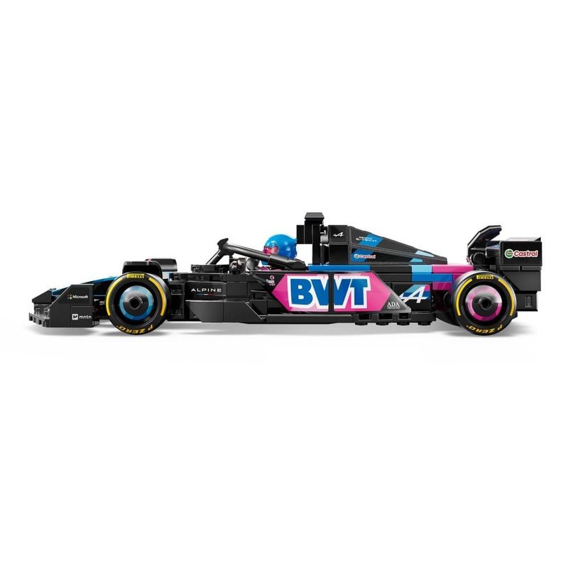 Jucarii, Copii si Bebe - Jucarii si jocuri - Seturi de constructie si cuburi - Seturi de constructie - LEGO Speed Champions Masina de curse BWT Alpine F1 Team A524, 77248 - Infinity.ro