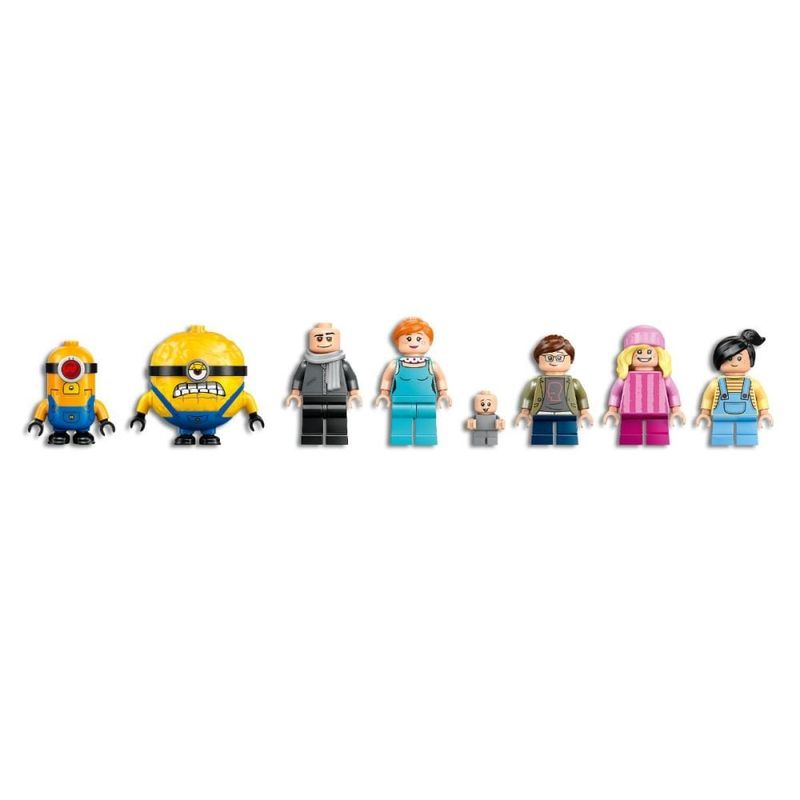 Jucarii, Copii si Bebe - Jucarii si jocuri - Seturi de constructie si cuburi - Seturi de constructie - LEGO Despicable Me Resedinta de familie a lui Gru si a Minionilor 75583 - Infinity.ro