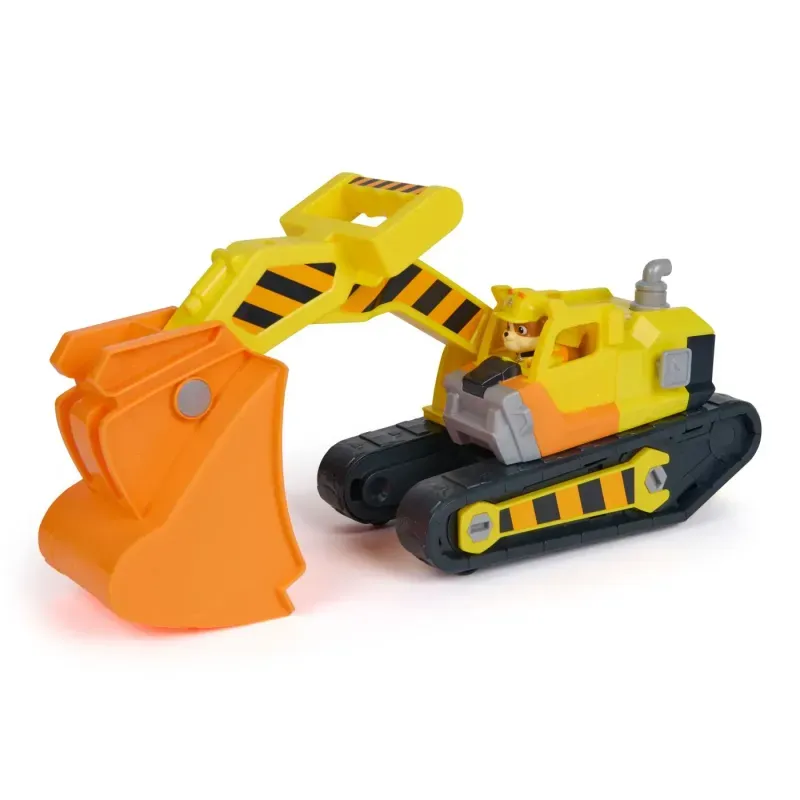 Jucarii, Copii si Bebe - Jucarii si jocuri - Vehicule si jucarii cu telecomanda - Masinute - Buldozer multifunctional 2 in 1 cu figurina Rubble - Infinity.ro