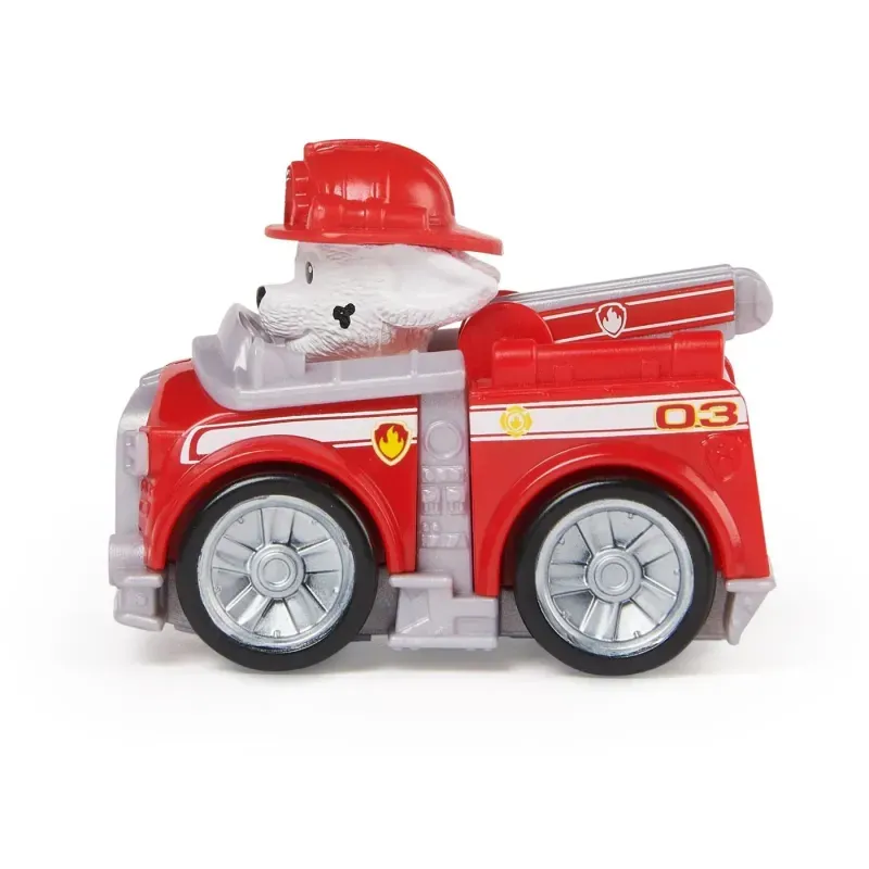 Jucarii, Copii si Bebe - Jucarii si jocuri - Vehicule si jucarii cu telecomanda - Masinute - Set masinuta si figurina, Paw Patrol, Marshall - Infinity.ro