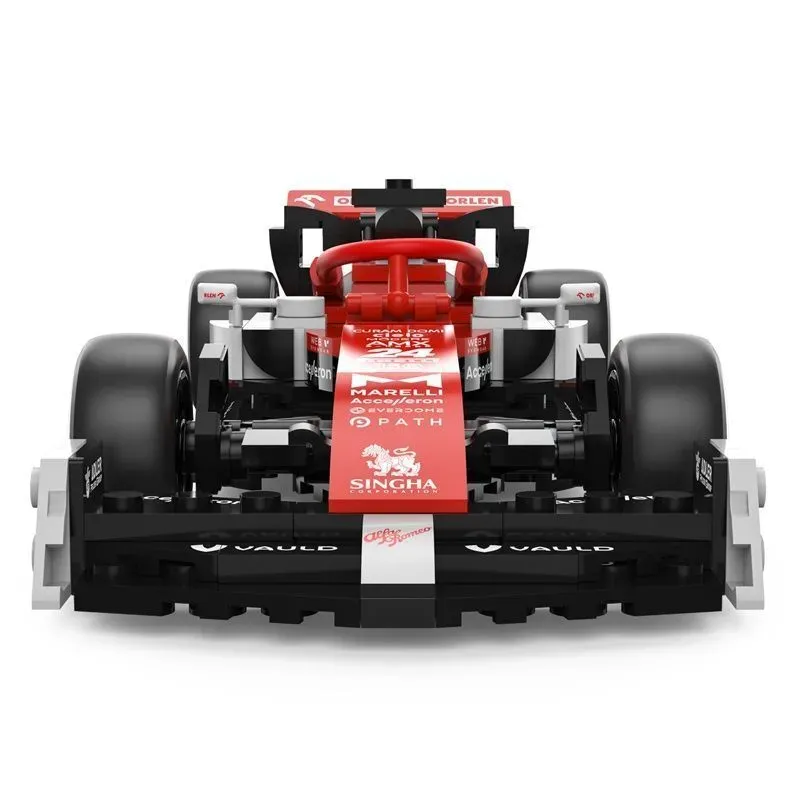 Jucarii, Copii si Bebe - Jucarii si jocuri - Seturi de constructie si cuburi - Seturi de constructie - Set constructie masinuta, Rastar, Alfa Romeo, F1 C42, 1:24, 340 piese - Infinity.ro