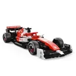 Jucarii, Copii si Bebe - Jucarii si jocuri - Seturi de constructie si cuburi - Seturi de constructie - Set constructie masinuta, Rastar, Alfa Romeo, F1 C42, 1:24, 340 piese - Infinity.ro