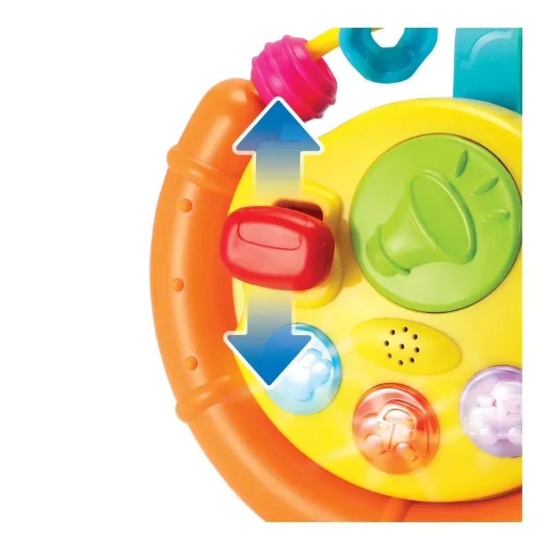 Jucarii, Copii si Bebe - Jucarii si jocuri - Jucarii bebelusi - Jucarii interactive bebelusi - Volanul cu activitati pentru bebelusi - Infinity.ro