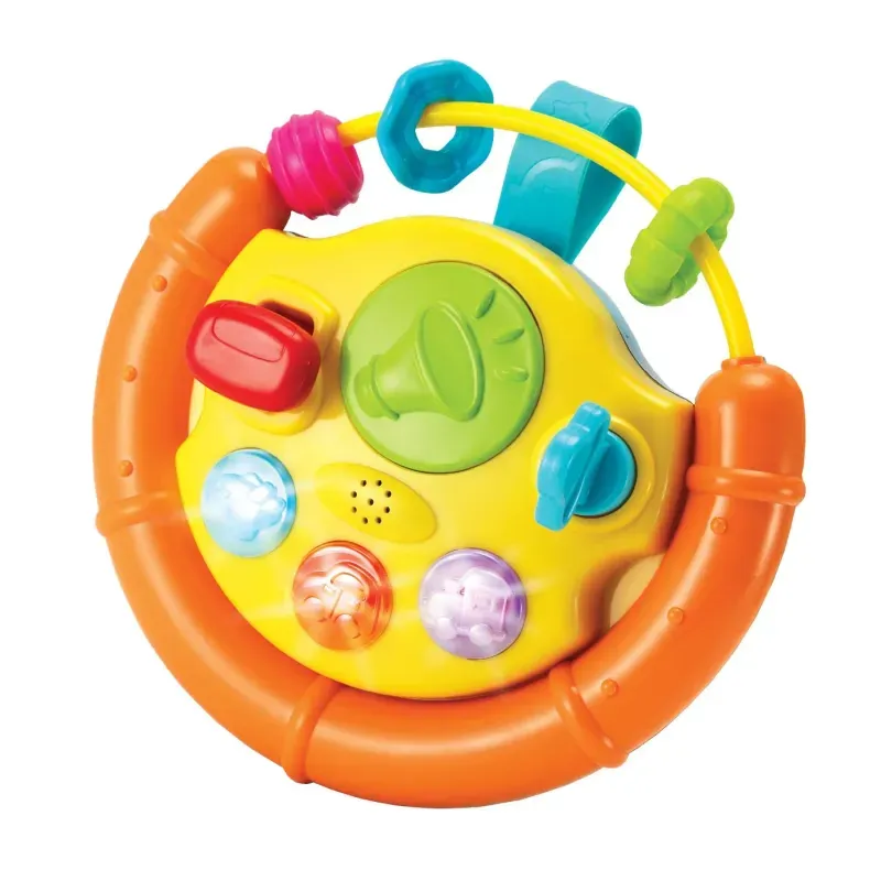 Jucarii, Copii si Bebe - Jucarii si jocuri - Jucarii bebelusi - Jucarii interactive bebelusi - Volanul cu activitati pentru bebelusi - Infinity.ro