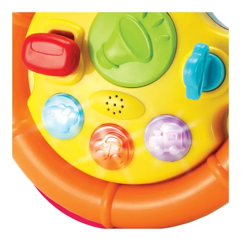 Jucarii, Copii si Bebe - Jucarii si jocuri - Jucarii bebelusi - Jucarii interactive bebelusi - Volanul cu activitati pentru bebelusi - Infinity.ro