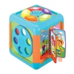 Jucarii, Copii si Bebe - Jucarii si jocuri - Jucarii & jocuri educative - Jocuri si jucarii educative - Cubul educativ cu activitati pentru bebelusi - Infinity.ro