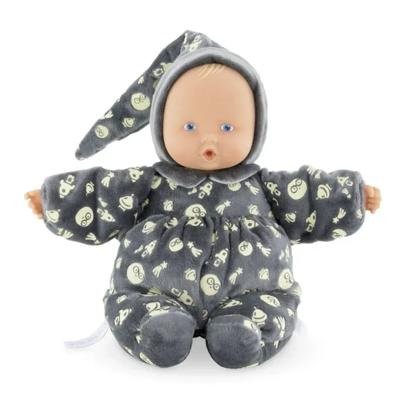 Jucarii, Copii si Bebe - Jucarii si jocuri - Papusi si accesorii - Papusi - Bebelus Babipouce Glow in the Dark, 28cm - Infinity.ro