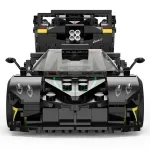 Jucarii, Copii si Bebe - Jucarii si jocuri - Seturi de constructie si cuburi - Seturi de constructie - Masinuta Construibila Pagani Zonda R Scara 1 la 28, 387 piese - Infinity.ro