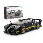 Jucarii, Copii si Bebe - Jucarii si jocuri - Seturi de constructie si cuburi - Seturi de constructie - Masinuta Construibila Pagani Zonda R Scara 1 la 28, 387 piese - Infinity.ro