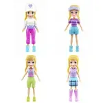 Jucarii, Copii si Bebe - Jucarii si jocuri - Papusi si accesorii - Papusi - Set 2 papusi cu haine si accesorii, Polly Pocket - Infinity.ro