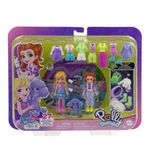 Jucarii, Copii si Bebe - Jucarii si jocuri - Papusi si accesorii - Papusi - Set 2 papusi cu haine si accesorii, Polly Pocket - Infinity.ro