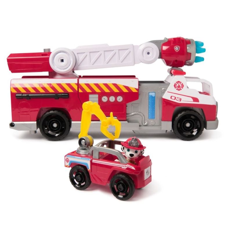 Jucarii, Copii si Bebe - Jucarii si jocuri - Vehicule si jucarii cu telecomanda - Masinute - Camion de pompieri cu sunete, Paw Patrol, Rapid Fire Water Canon - Infinity.ro