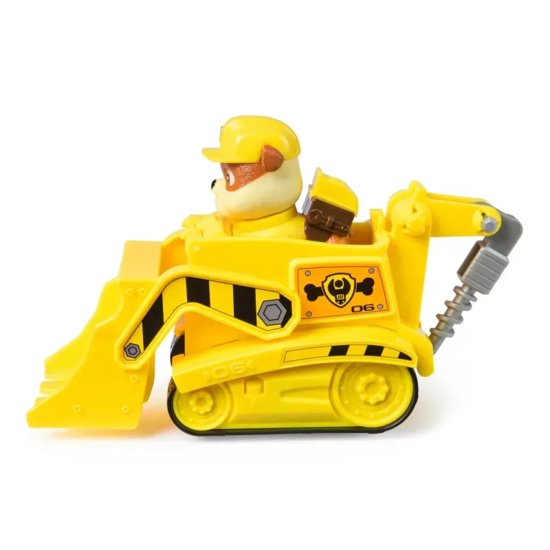 Jucarii, Copii si Bebe - Jucarii si jocuri - Vehicule si jucarii cu telecomanda - Masinute - Buldozer cu figurina, Paw Patrol, Rubble - Infinity.ro