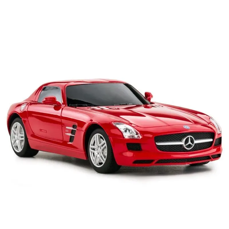 Jucarii, Copii si Bebe - Jucarii si jocuri - Vehicule si jucarii cu telecomanda - Masinute - Masina cu telecomanda Mercedes Benz SLS AMG Rosu 1:24 - Infinity.ro