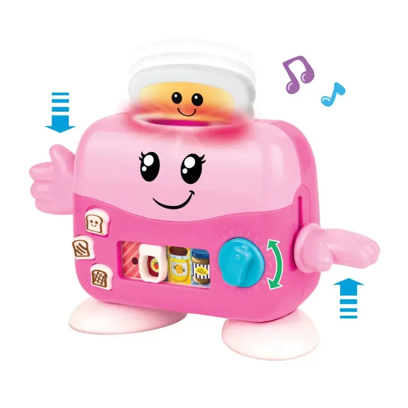 Jucarii, Copii si Bebe - Jucarii si jocuri - Jucarii bebelusi - Jucarii interactive bebelusi - Jucarie interactiva pentru bebelusi, Toaster - Infinity.ro