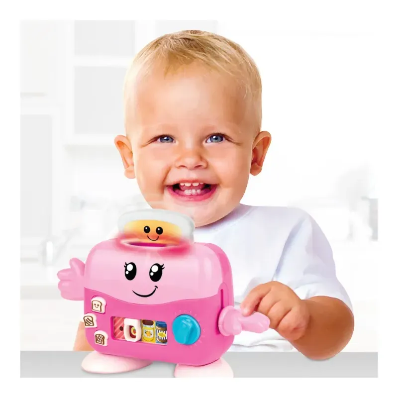 Jucarii, Copii si Bebe - Jucarii si jocuri - Jucarii bebelusi - Jucarii interactive bebelusi - Jucarie interactiva pentru bebelusi, Toaster - Infinity.ro