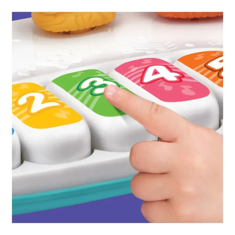 Jucarii, Copii si Bebe - Jucarii si jocuri - Jucarii bebelusi - Jucarii interactive bebelusi - Jucarie interactiva Pian cu animalute pentru bebelusi - Infinity.ro