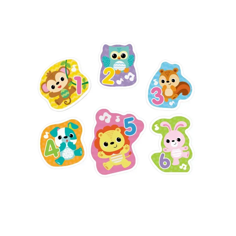 Jucarii, Copii si Bebe - Jucarii si jocuri - Jucarii bebelusi - Jucarii interactive bebelusi - Jucarie interactiva Puzzle cu Animale si Sunete pentru bebelusi - Infinity.ro
