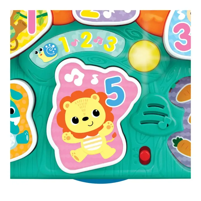 Jucarii, Copii si Bebe - Jucarii si jocuri - Jucarii bebelusi - Jucarii interactive bebelusi - Jucarie interactiva Puzzle cu Animale si Sunete pentru bebelusi - Infinity.ro