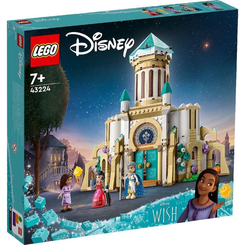 Jucarii, Copii si Bebe - Jucarii si jocuri - Seturi de constructie si cuburi - Seturi de constructie - LEGO Disney Princess Castelul regelui Magnifico 43224 - Infinity.ro