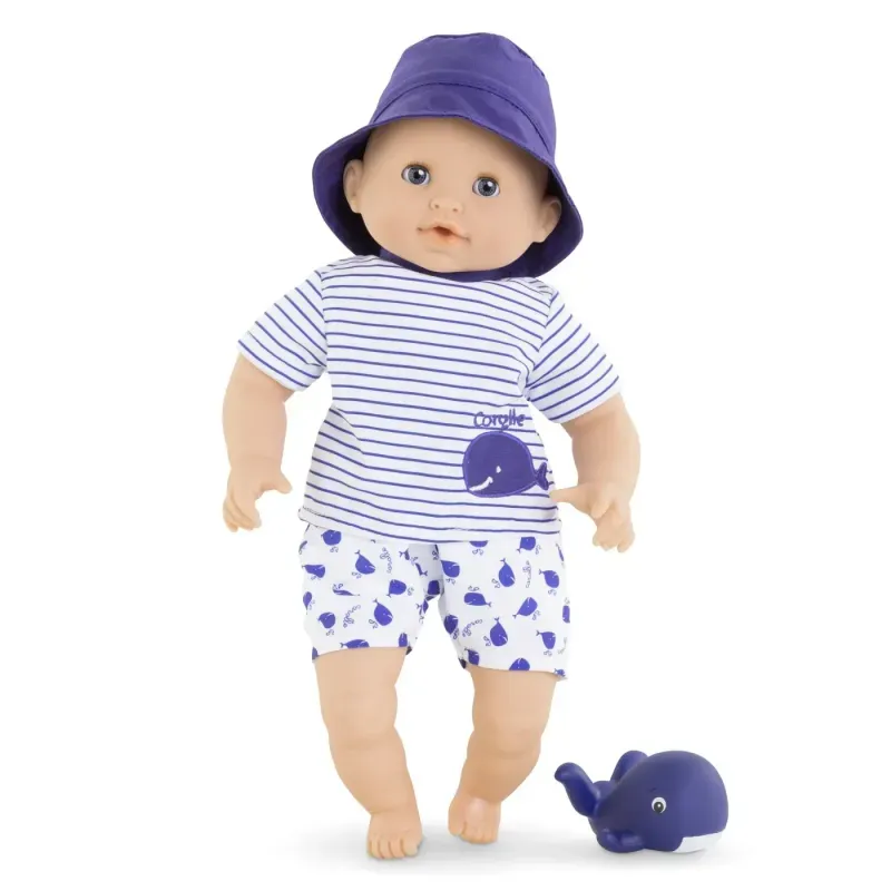 Jucarii, Copii si Bebe - Jucarii si jocuri - Papusi si accesorii - Papusi - Bebelus Marin, 30cm - Infinity.ro