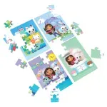 Jucarii, Copii si Bebe - Jucarii si jocuri - Jocuri si puzzle - Puzzle - Set 4 puzzle-uri din lemn Gabby's Dollhouse - Infinity.ro