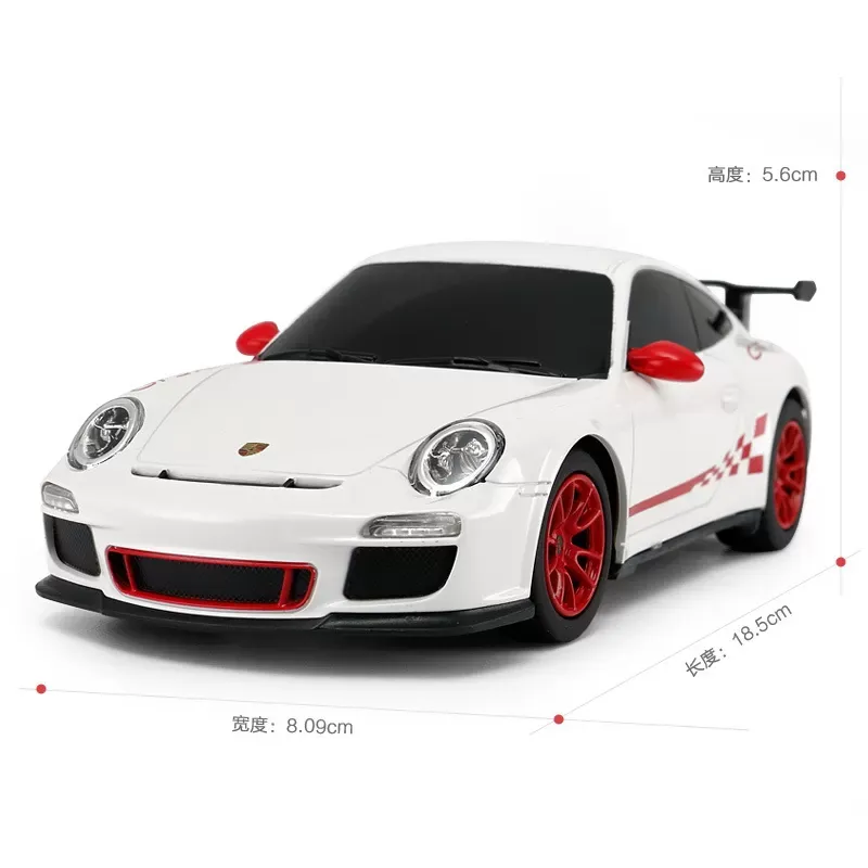 Jucarii, Copii si Bebe - Jucarii si jocuri - Vehicule si jucarii cu telecomanda - Masinute - Masina cu telecomanda Porsche GT3 RS alb, scara 1:24 - Infinity.ro