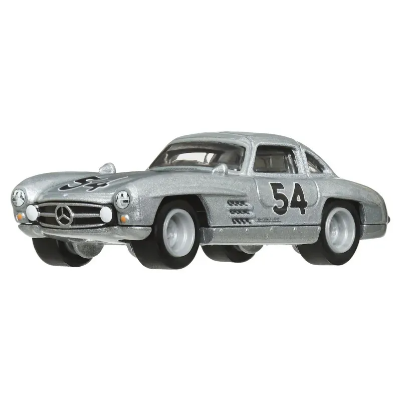 Jucarii, Copii si Bebe - Jucarii si jocuri - Vehicule si jucarii cu telecomanda - Masinute - Transportator cu masinuta Hot Wheels, Mercedes-Benz Blaues Wunder si Mercedes-Benz 300 SL - Infinity.ro