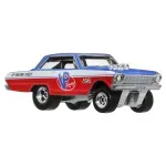 Jucarii, Copii si Bebe - Jucarii si jocuri - Vehicule si jucarii cu telecomanda - Masinute - Transportator cu masinuta Hot Wheels, 63 Chevy Nova si 88 Chevy Silverado 3500 - Infinity.ro