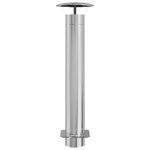 Casa si Gradina - Termice - Sobe, Seminee si accesorii - Accesorii seminee si sobe - Extensie pentru semineu Argintiu 35 x 35 x 132 cm - Infinity.ro