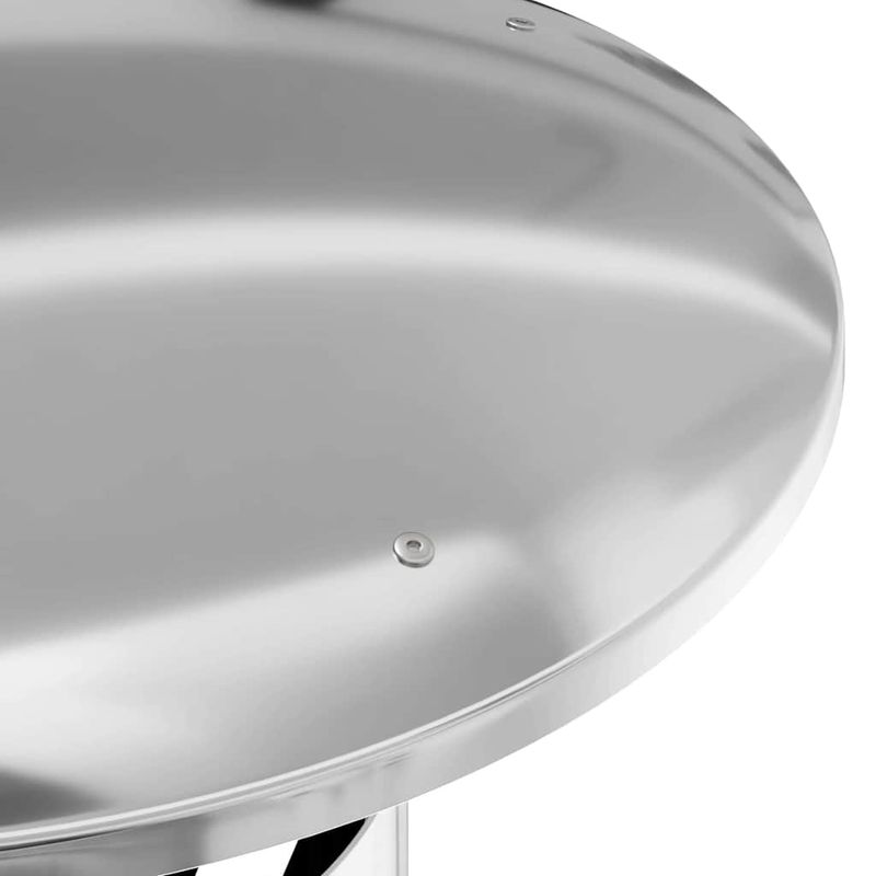 Casa si Gradina - Termice - Sobe, Seminee si accesorii - Accesorii seminee si sobe - Extensie pentru semineu Argintiu 35 x 35 x 132 cm - Infinity.ro