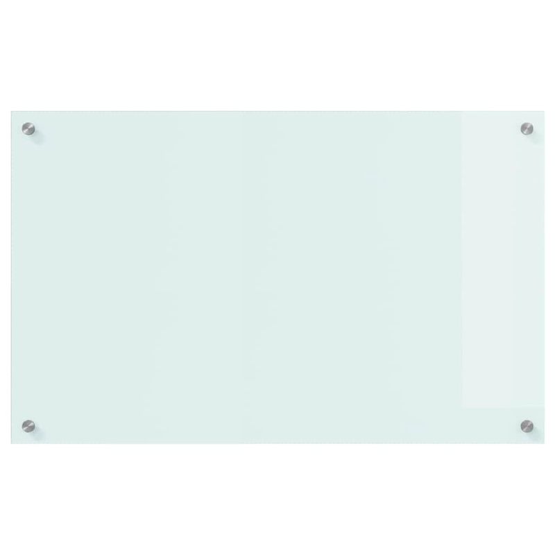 Casa si Gradina - Sanitare - Chiuveta bucatarie si accesorii - Accesorii chiuvete - Spate de bucatarie Alb 80 x 50 x 0.8 cm sticla securizata - Infinity.ro