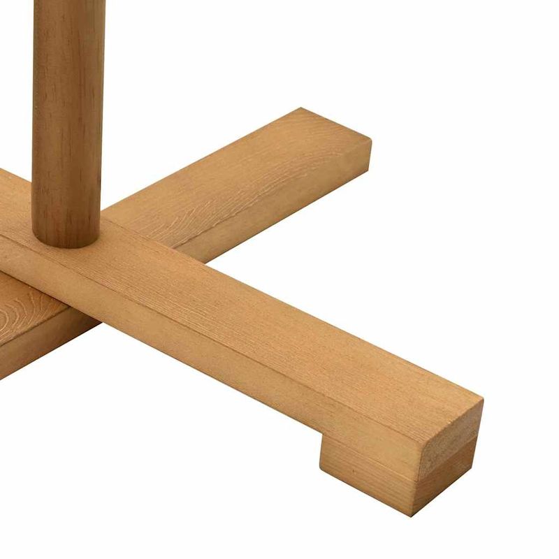 Casa si Gradina - Decoratiuni - Decoratiuni de sezon - Brad de Craciun din lemn Maro 180 cm Lemn masiv de pin - Infinity.ro