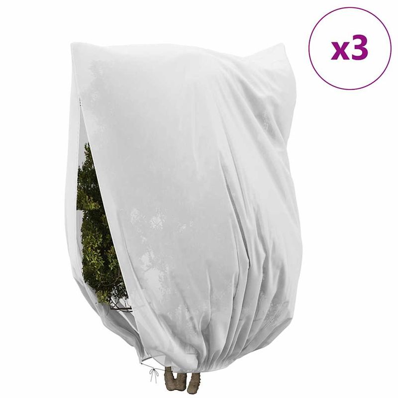 Casa si Gradina - Gradinarit si plante - Unelte gradinarit - Accesorii pentru unelte gradinarit - Huse din fleece pentru protectia plantelor impotriva inghetului 3 pcs - Infinity.ro