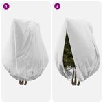 Casa si Gradina - Gradinarit si plante - Unelte gradinarit - Accesorii pentru unelte gradinarit - Huse din fleece pentru protectia plantelor impotriva inghetului 3 pcs - Infinity.ro