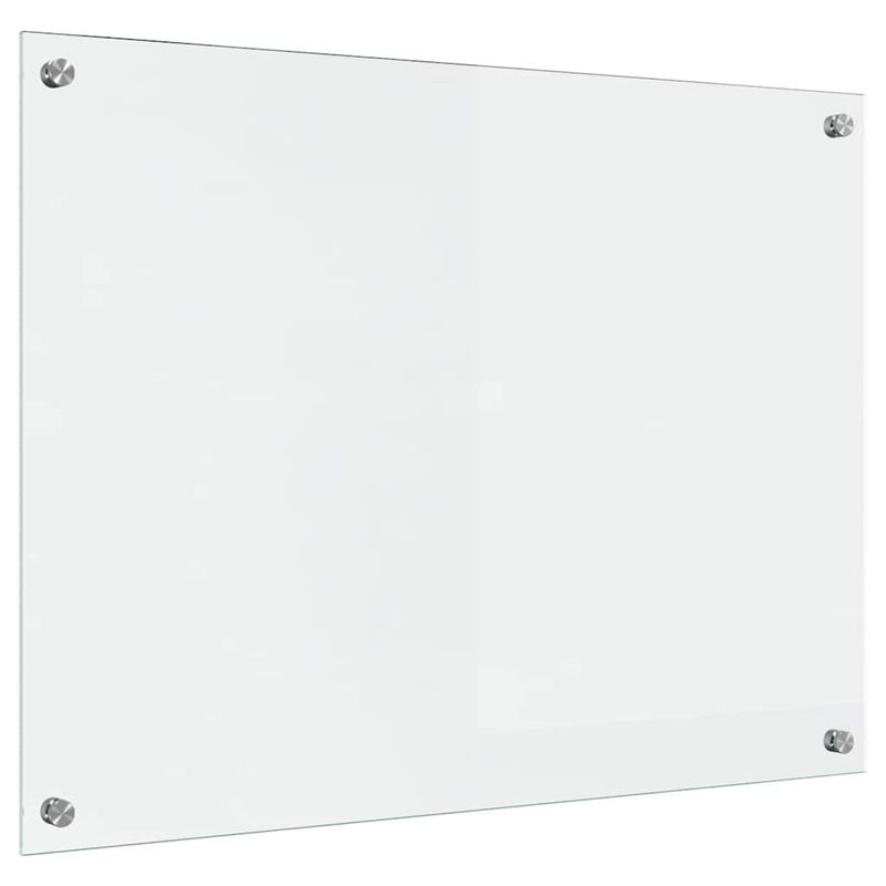 Casa si Gradina - Sanitare - Chiuveta bucatarie si accesorii - Accesorii chiuvete - Spate de bucatarie Transparent 80 x 60 x 0.8 cm - Infinity.ro