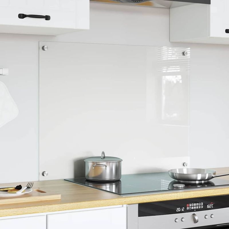 Casa si Gradina - Sanitare - Chiuveta bucatarie si accesorii - Accesorii chiuvete - Spate de bucatarie Transparent 80 x 60 x 0.8 cm - Infinity.ro