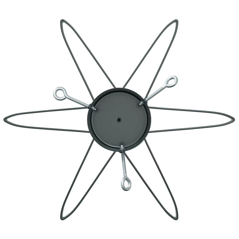 Casa si Gradina - Decoratiuni - Decoratiuni de sezon - Suport pentru brad de Craciun 1.73 Verde 49 x 49 x 15,5 cm Otel - Infinity.ro