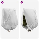 Casa si Gradina - Gradinarit si plante - Unelte gradinarit - Accesorii pentru unelte gradinarit - Huse din fleece pentru protectia plantelor impotriva inghetului 3 pcs - Infinity.ro