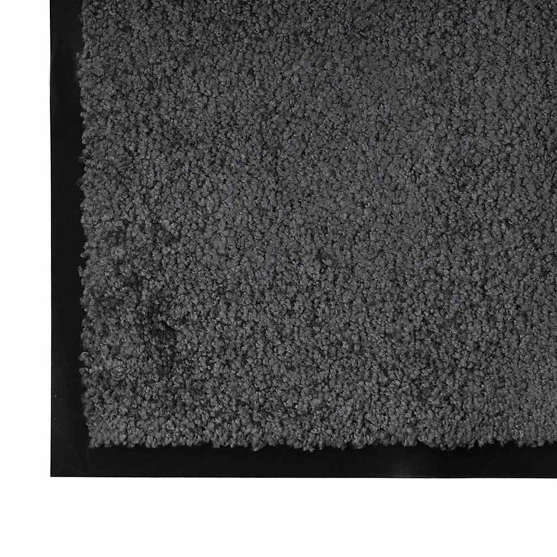 Casa si Gradina - Textile si covoare - Covoare - Covorase intrare - Covoras de intrare Antracit 80 x 120 cm Tesatura Teddy - Infinity.ro