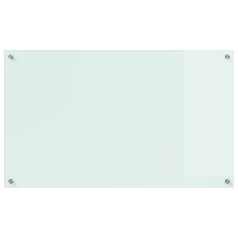 Casa si Gradina - Sanitare - Chiuveta bucatarie si accesorii - Accesorii chiuvete - Spate de bucatarie Alb 100 x 60 x 0.8 cm sticla securizata - Infinity.ro