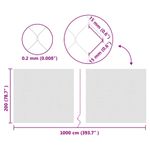 Casa si Gradina - Gradinarit si plante - Plante si ghivece - Bulbi, seminte si rasaduri - Plasa de protectie pentru pasari Verde 2 x 10 m HDPE - Infinity.ro