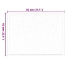 Casa si Gradina - Textile si covoare - Covoare - Covoare casa - Covoras de intrare Antracit 60 x 80 cm Tesatura Teddy - Infinity.ro