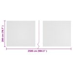 Casa si Gradina - Gradinarit si plante - Plante si ghivece - Bulbi, seminte si rasaduri - Retea Impotriva Insectelor Alb 2 x 25 m HDPE - Infinity.ro