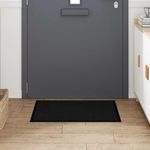 Casa si Gradina - Textile si covoare - Covoare - Covorase intrare - Covoras de intrare Negru 60 x 80 cm Tesatura Teddy - Infinity.ro