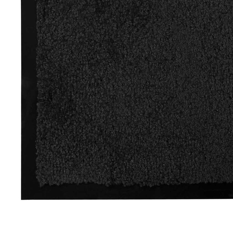 Casa si Gradina - Textile si covoare - Covoare - Covorase intrare - Covoras de intrare Negru 60 x 80 cm Tesatura Teddy - Infinity.ro