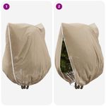 Casa si Gradina - Gradinarit si plante - Unelte gradinarit - Accesorii pentru unelte gradinarit - Huse din fleece pentru protectia plantelor impotriva inghetului 3 pcs - Infinity.ro