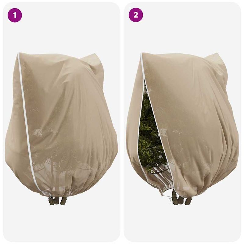 Casa si Gradina - Gradinarit si plante - Unelte gradinarit - Accesorii pentru unelte gradinarit - Huse din fleece pentru protectia plantelor impotriva inghetului 3 pcs - Infinity.ro
