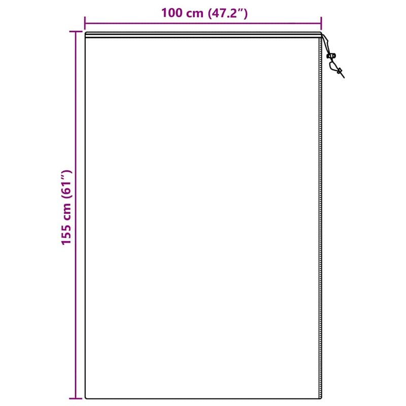 Casa si Gradina - Gradinarit si plante - Unelte gradinarit - Accesorii pentru unelte gradinarit - Huse din fleece pentru protectia plantelor impotriva inghetului 5 pcs - Infinity.ro